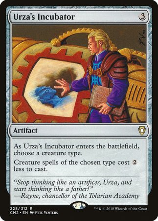 Urza's Incubator [Commander Anthology Volume II] | Exor Games New Glasgow