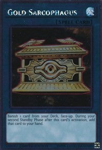 Gold Sarcophagus [NKRT-EN041] Platinum Rare | Exor Games New Glasgow