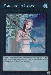 Forbidden Lance [NKRT-EN042] Platinum Rare | Exor Games New Glasgow