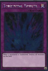 Torrential Tribute [NKRT-EN043] Platinum Rare | Exor Games New Glasgow