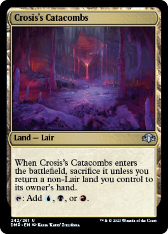 Crosis's Catacombs [Dominaria Remastered] | Exor Games New Glasgow