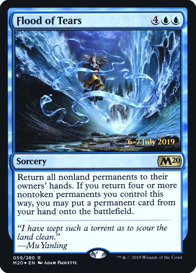 Flood of Tears  [Core Set 2020 Prerelease Promos] | Exor Games New Glasgow