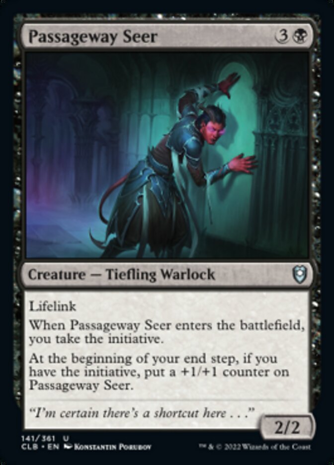 Passageway Seer [Commander Legends: Battle for Baldur's Gate] | Exor Games New Glasgow