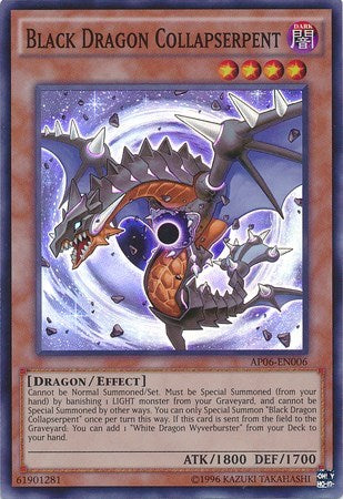 Black Dragon Collapserpent [AP06-EN006] Super Rare | Exor Games New Glasgow