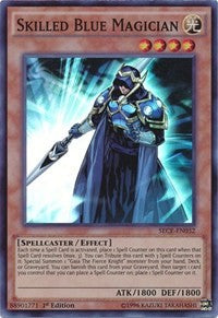 Skilled Blue Magician [SECE-EN032] Super Rare | Exor Games New Glasgow