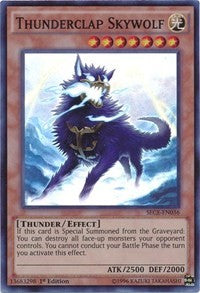 Thunderclap Skywolf [SECE-EN036] Super Rare | Exor Games New Glasgow