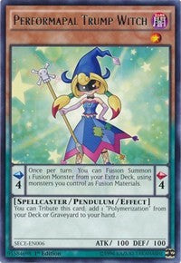 Performapal Trump Witch [SECE-EN006] Rare | Exor Games New Glasgow