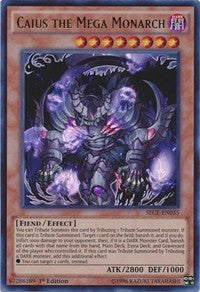 Caius the Mega Monarch [SECE-EN035] Ultra Rare | Exor Games New Glasgow