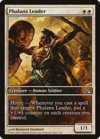 Phalanx Leader [Theros Promos] | Exor Games New Glasgow