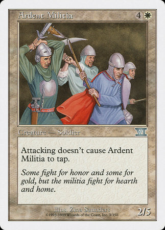 Ardent Militia [Classic Sixth Edition] | Exor Games New Glasgow