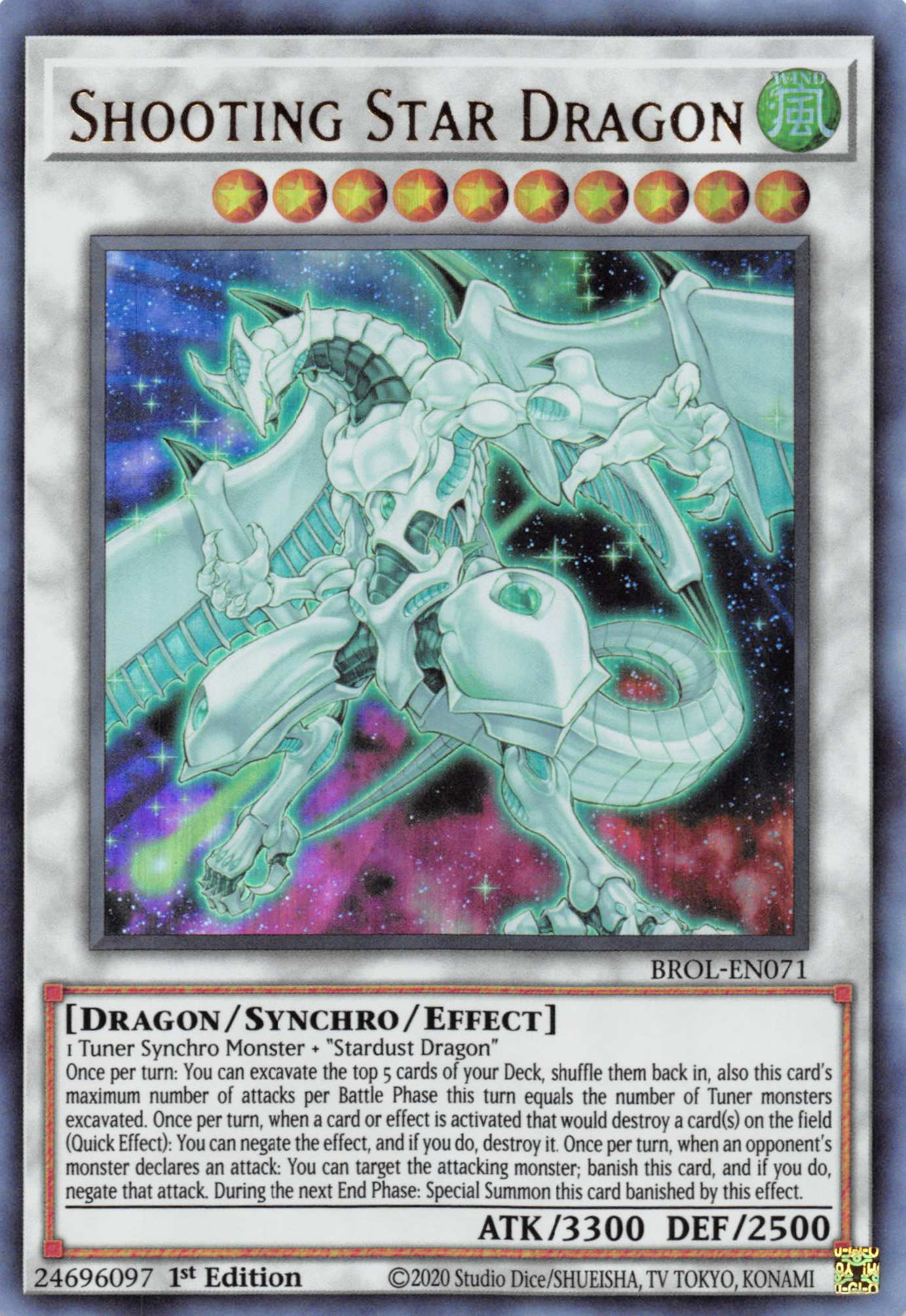 Shooting Star Dragon [BROL-EN071] Ultra Rare | Exor Games New Glasgow