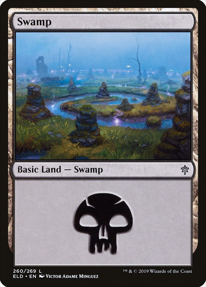 Swamp (260) [Throne of Eldraine] | Exor Games New Glasgow