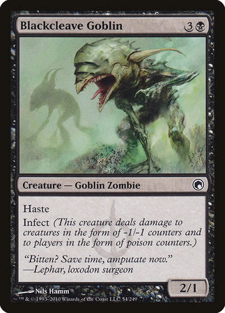 Blackcleave Goblin [Scars of Mirrodin] | Exor Games New Glasgow