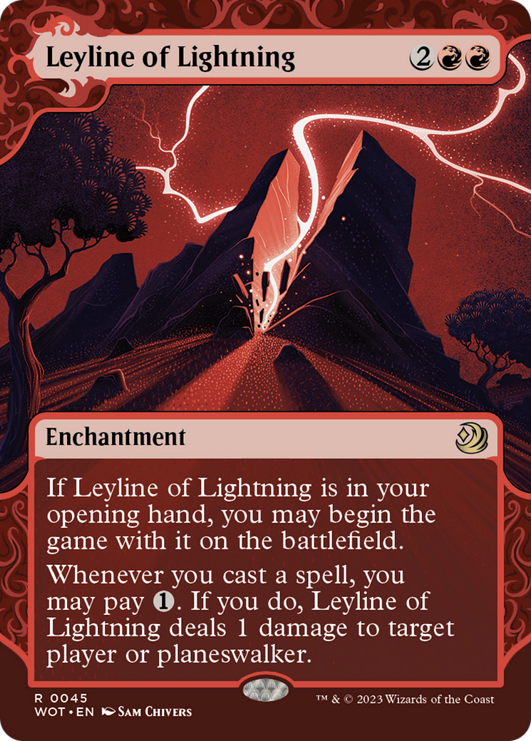 Leyline of Lightning [Wilds of Eldraine: Enchanting Tales] | Exor Games New Glasgow