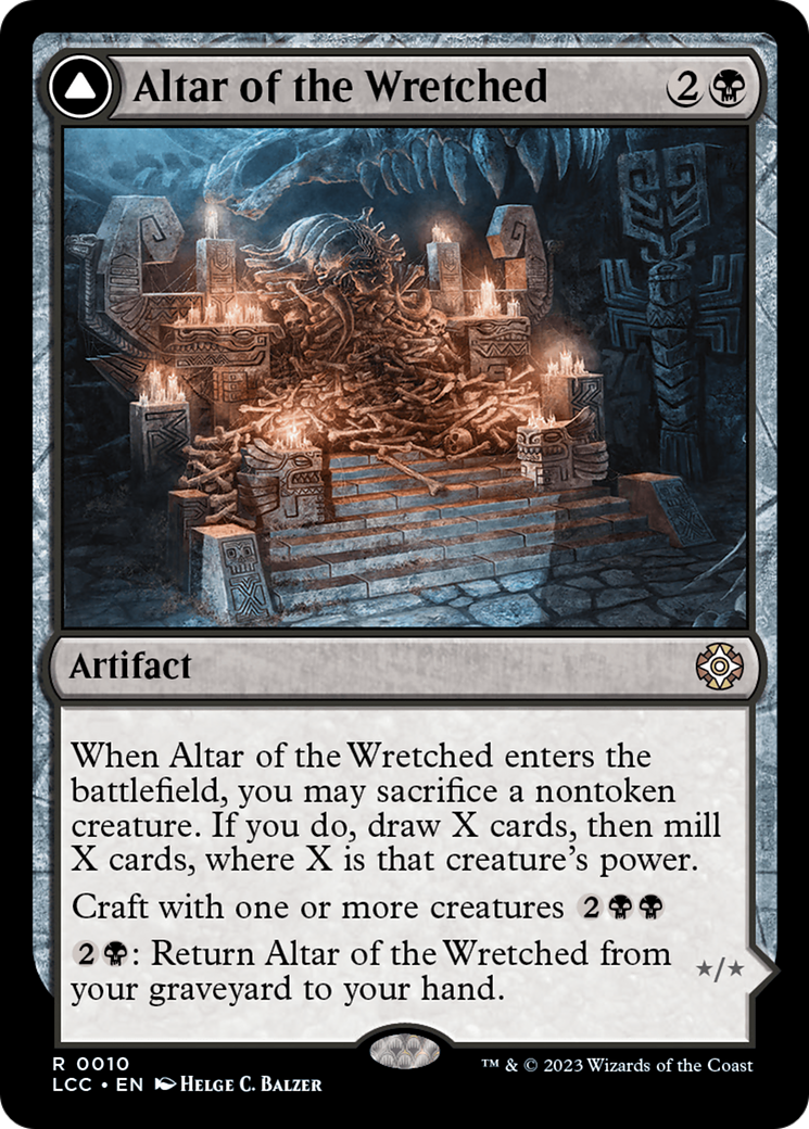 Altar of the Wretched // Wretched Bonemass [The Lost Caverns of Ixalan Commander] | Exor Games New Glasgow
