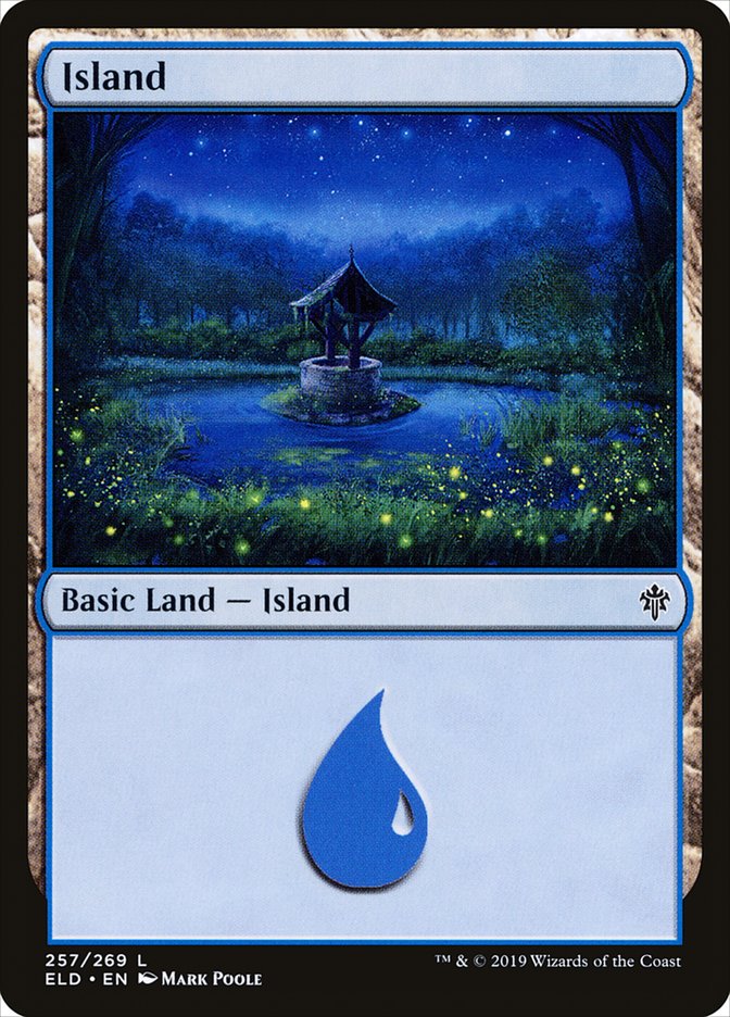 Island (257) [Throne of Eldraine] | Exor Games New Glasgow