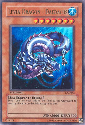 Levia-Dragon - Daedalus [IOC-083] Ultra Rare | Exor Games New Glasgow