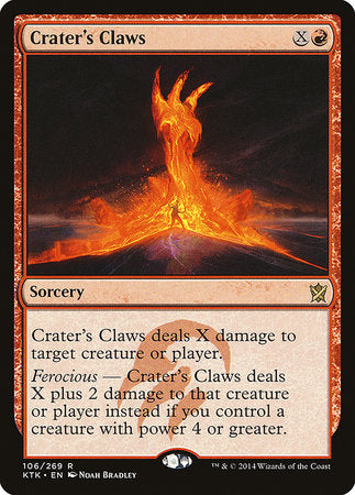 Crater's Claws [Khans of Tarkir] | Exor Games New Glasgow