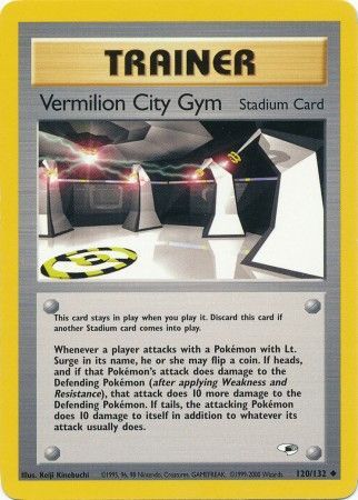 Vermilion City Gym (120/132) [Gym Heroes Unlimited] | Exor Games New Glasgow