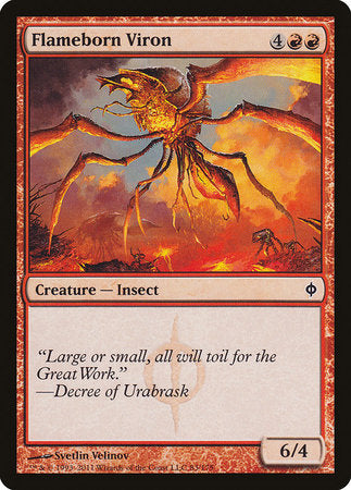 Flameborn Viron [New Phyrexia] | Exor Games New Glasgow