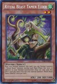 Ritual Beast Tamer Elder [THSF-EN023] Secret Rare | Exor Games New Glasgow