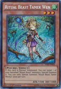 Ritual Beast Tamer Wen [THSF-EN024] Secret Rare | Exor Games New Glasgow