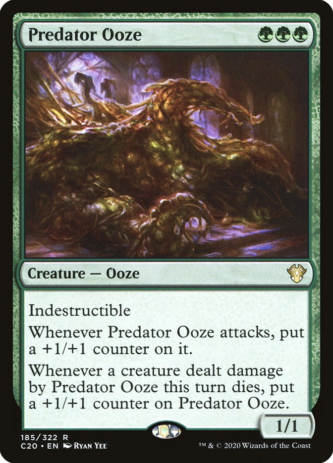 Predator Ooze [Commander 2020] | Exor Games New Glasgow