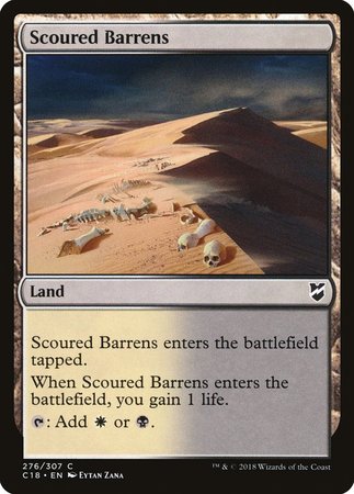 Scoured Barrens [Commander 2018] | Exor Games New Glasgow