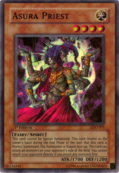 Asura Priest [LOD-071] Super Rare | Exor Games New Glasgow