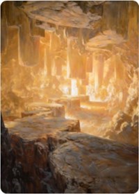 Pillarverge Pathway Art Card [Zendikar Rising Art Series] | Exor Games New Glasgow