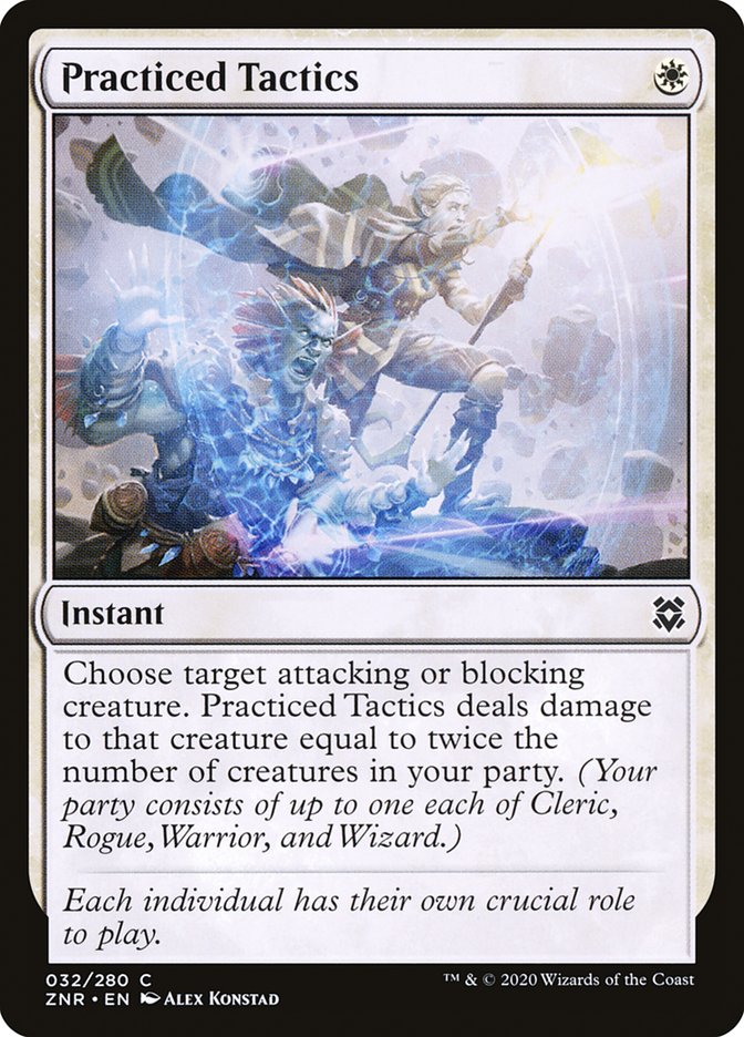 Practiced Tactics [Zendikar Rising] | Exor Games New Glasgow