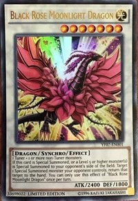 Black Rose Moonlight Dragon [YF07-EN001] Ultra Rare | Exor Games New Glasgow