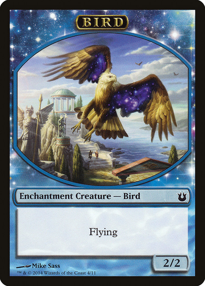 Bird (4/11) [Born of the Gods Tokens] | Exor Games New Glasgow