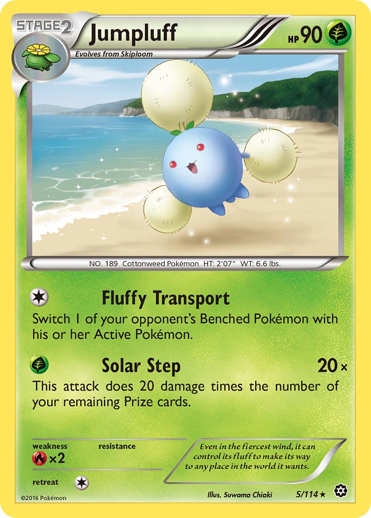 Jumpluff (5/114) [XY: Steam Siege] | Exor Games New Glasgow