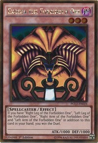 Exodia the Forbidden One [PGL2-EN026] Gold Rare | Exor Games New Glasgow