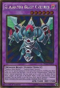 Gladiator Beast Gyzarus [PGL2-EN079] Gold Rare | Exor Games New Glasgow