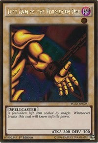 Left Arm of the Forbidden One [PGL2-EN025] Gold Rare | Exor Games New Glasgow