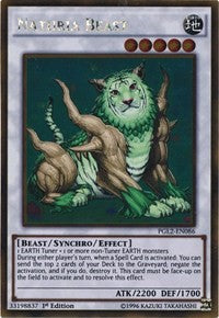 Naturia Beast [PGL2-EN086] Gold Rare | Exor Games New Glasgow