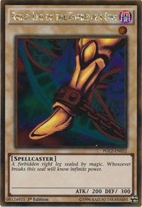 Right Leg of the Forbidden One [PGL2-EN022] Gold Rare | Exor Games New Glasgow