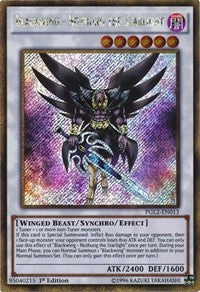 Blackwing - Nothung the Starlight [PGL2-EN013] Gold Secret Rare | Exor Games New Glasgow