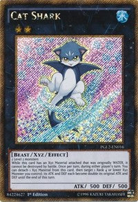 Cat Shark [PGL2-EN016] Gold Secret Rare | Exor Games New Glasgow