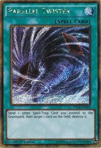 Parallel Twister [PGL2-EN019] Gold Secret Rare | Exor Games New Glasgow