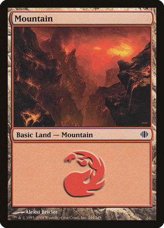 Mountain (244) [Shards of Alara] | Exor Games New Glasgow