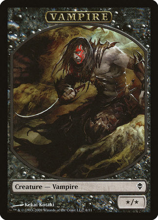 Vampire Token [Zendikar Tokens] | Exor Games New Glasgow