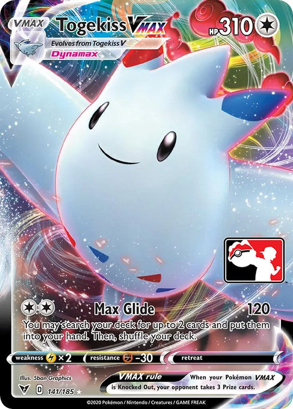 Togekiss VMAX (141/185) [Prize Pack Series One] | Exor Games New Glasgow