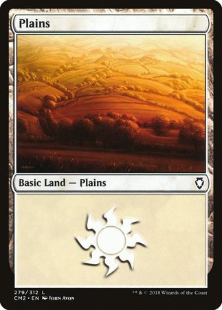 Plains (279) [Commander Anthology Volume II] | Exor Games New Glasgow