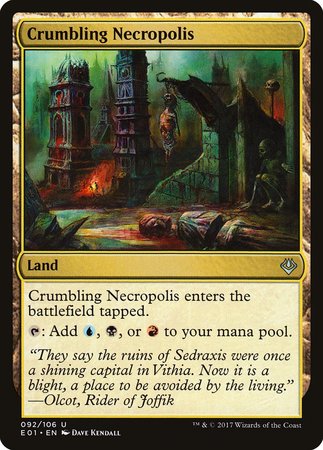 Crumbling Necropolis [Archenemy: Nicol Bolas] | Exor Games New Glasgow