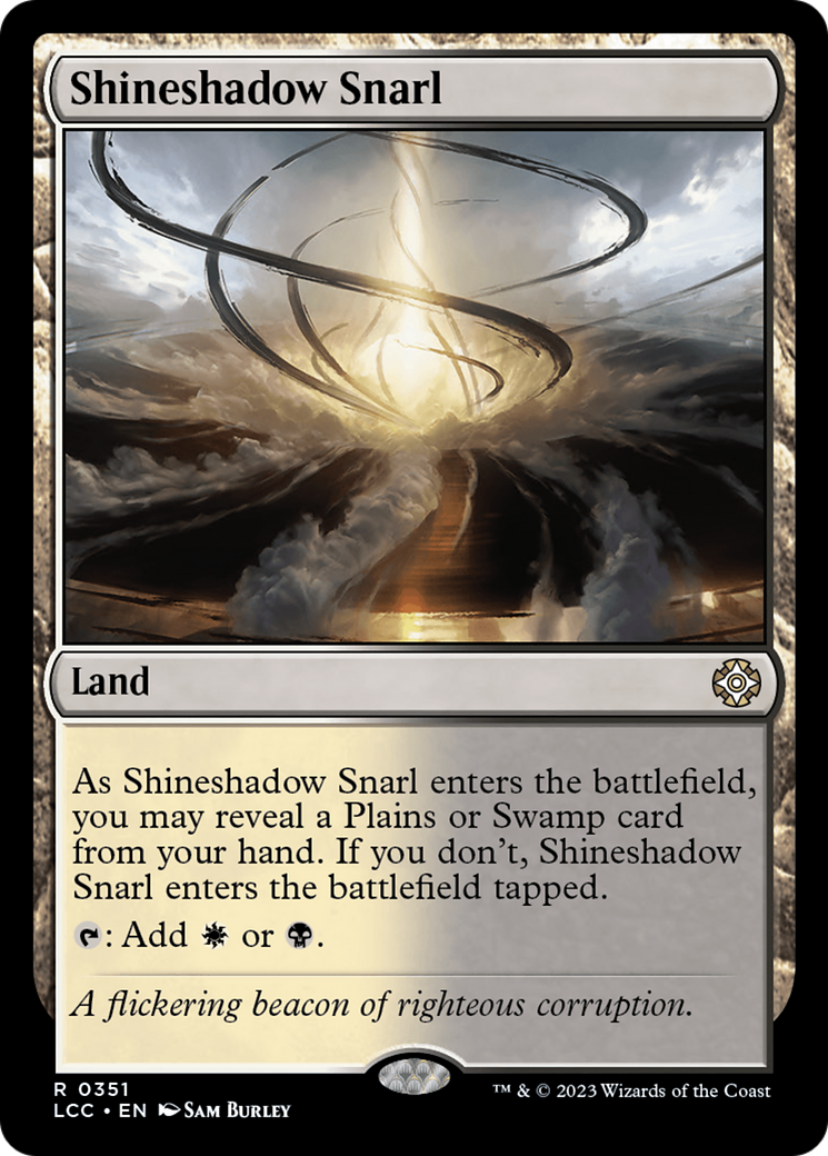 Shineshadow Snarl [The Lost Caverns of Ixalan Commander] | Exor Games New Glasgow