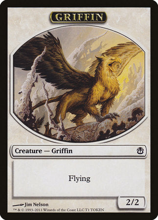 Griffin Token [Duel Decks: Ajani vs. Nicol Bolas Tokens] | Exor Games New Glasgow