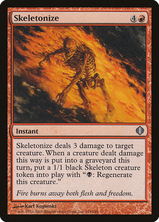 Skeletonize [Shards of Alara] | Exor Games New Glasgow